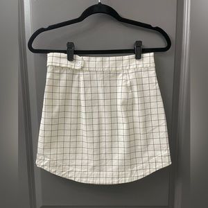 Kate Spade Saturday Shirttail Skirt in Windowpane
